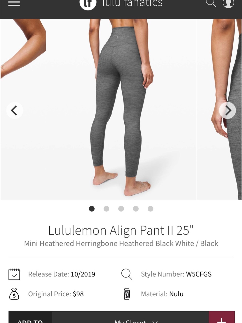 lululemon athletica Align Leggings